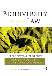 صورة الغلاف: Biodiversity and the Law 1st edition 9781844078165