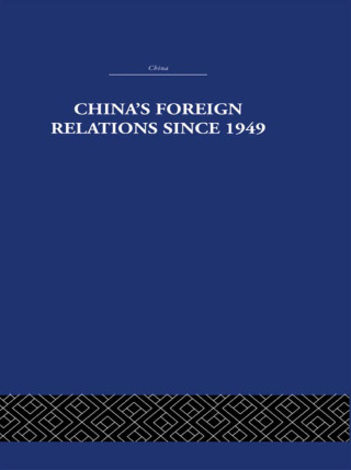 Imagen de portada: China's Foreign Relations since 1949 1st edition 9780415361576