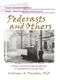Titelbild: Pederasts and Others 1st edition 9781560234869