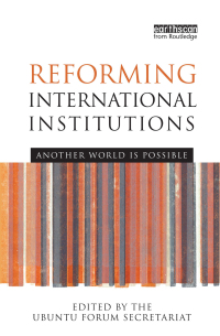 Cover image: Reforming International Institutions 1st edition 9780415850278