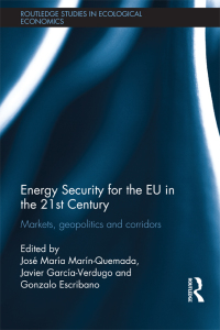 Titelbild: Energy Security for the EU in the 21st Century 1st edition 9780415676762