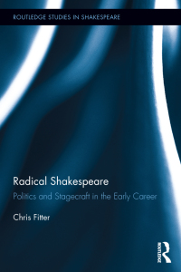 Cover image: Radical Shakespeare 1st edition 9780415716581