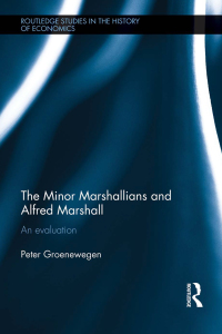 Cover image: The Minor Marshallians and Alfred Marshall 1st edition 9781138807594