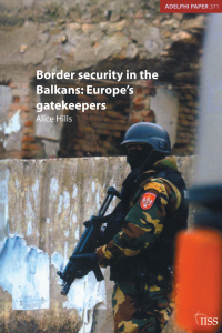 Omslagafbeelding: Border Security in the Balkans 1st edition 9780415375887