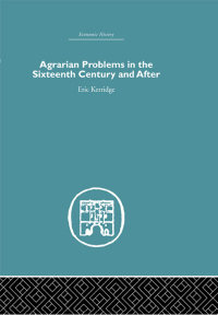 Titelbild: Agrarian Problems in the Sixteenth Century and After 1st edition 9780415376976