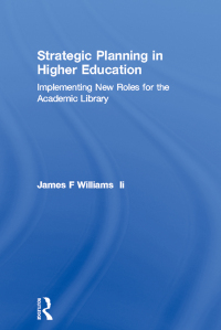 Cover image: Strategic Planning in Higher Education 1st edition 9781138983007