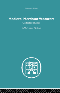 Omslagafbeelding: Medieval Merchant Venturers 1st edition 9780415849531