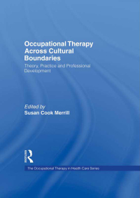 Imagen de portada: Occupational Therapy Across Cultural Boundaries 1st edition 9781138977389