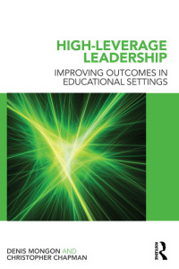 Cover image: High-Leverage Leadership 1st edition 9780415689533