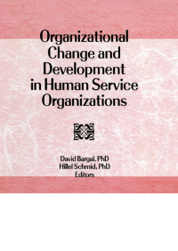 Cover image: Organizational Change and Development in Human Service Organizations 1st edition 9781560243731