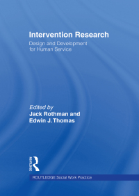 Titelbild: Intervention Research 1st edition 9781560244202