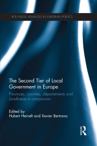صورة الغلاف: The Second Tier of Local Government in Europe 1st edition 9781138802421