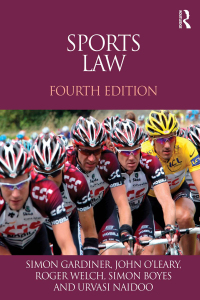 Cover image: Sports Law 4th edition 9780415591843