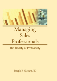 Cover image: Managing Sales Professionals 1st edition 9781560249467