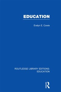 Omslagafbeelding: Education 1st edition 9781138006430