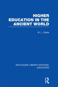 Cover image: Higher Education in the Ancient World 1st edition 9780415689083