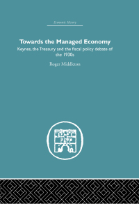 Imagen de portada: Towards the Managed Economy 1st edition 9780415379779