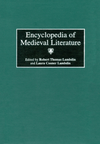 Cover image: Encyclopedia of Medieval Literature 1st edition 9781579580544