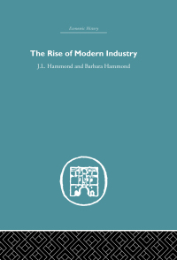 Titelbild: The Rise of Modern Industry 1st edition 9780415850407