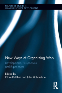 Cover image: New Ways of Organizing Work 1st edition 9780415888158