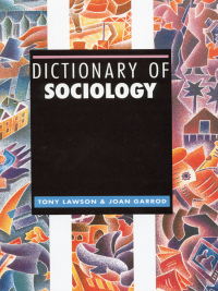Cover image: Dictionary of Sociology 1st edition 9781579582913