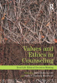 Imagen de portada: Values and Ethics in Counseling 1st edition 9780415898799