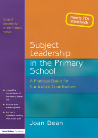 表紙画像: Subject Leadership in the Primary School 1st edition 9781138172968