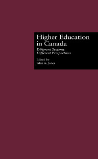 Omslagafbeelding: Higher Education in Canada 1st edition 9781138975972