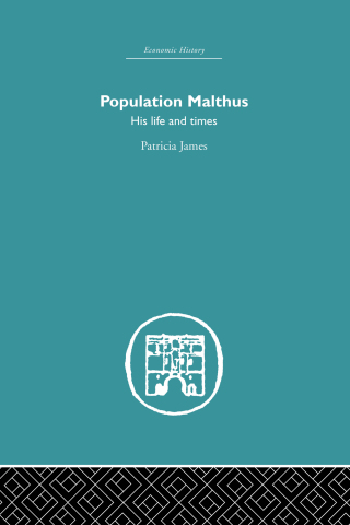 Cover image: Population Malthus 1st edition 9780415381130
