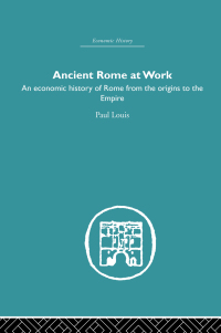 Cover image: Ancient Rome at Work 1st edition 9780415381482