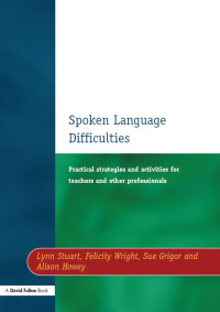 Cover image: Spoken Language Difficulties 1st edition 9781138155817