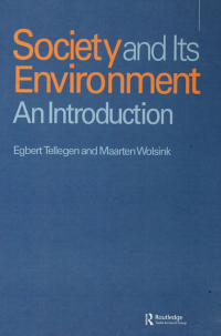 Cover image: Society and Its Environment 1st edition 9789056991265