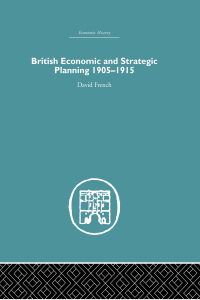 صورة الغلاف: British Economic and Strategic Planning 1st edition 9780415381956