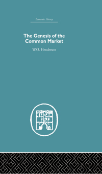 Cover image: Genesis of the Common Market 1st edition 9781138865181
