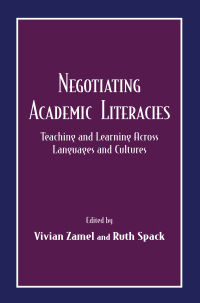 Cover image: Negotiating Academic Literacies 1st edition 9780805829983