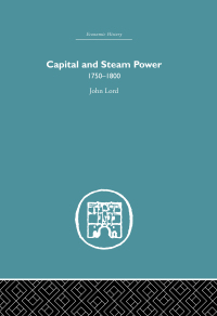 Cover image: Capital and Steam Power 1st edition 9780415382175