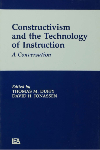 Imagen de portada: Constructivism and the Technology of Instruction 1st edition 9780805812725