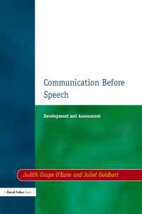 Cover image: Communication before Speech 1st edition 9781138173750