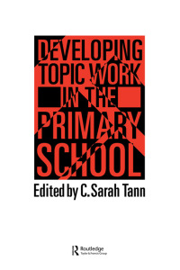 Imagen de portada: Topic Work In The Primary Scho 1st edition 9781138421066