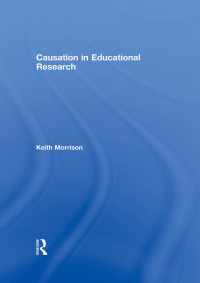 Titelbild: Causation in Educational Research 1st edition 9780415496490