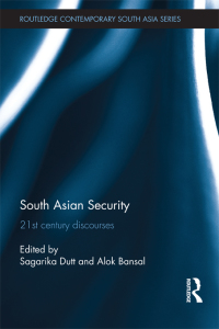 صورة الغلاف: South Asian Security 1st edition 9780415618915