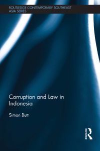 Imagen de portada: Corruption and Law in Indonesia 1st edition 9780415679343