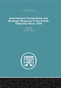 Omslagafbeelding: International Competition and Strategic Response in the Textile Industries SInce 1870 1st edition 9780415382649
