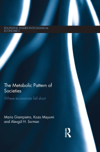 صورة الغلاف: The Metabolic Pattern of Societies 1st edition 9780415589536