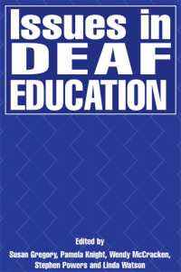 Cover image: Issues in Deaf Education 1st edition 9781853465123