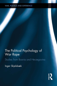 Imagen de portada: The Political Psychology of War Rape 1st edition 9780415671170
