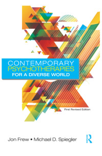 Imagen de portada: Contemporary Psychotherapies for a Diverse World 1st edition 9780415898386