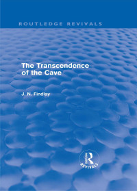 表紙画像: The Transcendence of the Cave (Routledge Revivals) 1st edition 9780415685412