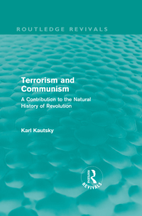 表紙画像: Terrorism and Communism 1st edition 9780415685191