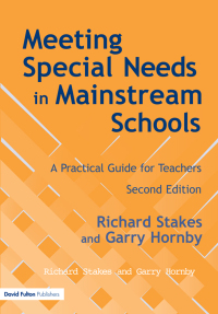 Cover image: Meeting Special Needs in Mainstream Schools 2nd edition 9781138144088